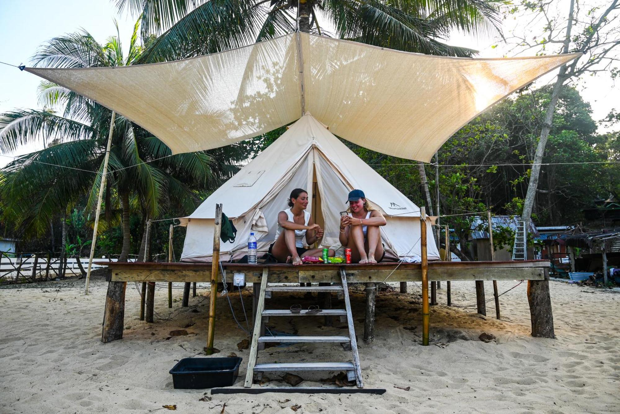 Long Beach Camp Pulau Perhentian Kecil エクステリア 写真